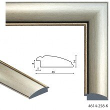 Пластиковый багет E 4614-258-K MF