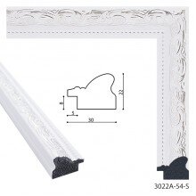 Пластиковый багет E 3022A-54-S