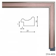 Пластиковый багет E 2516-403-S MF