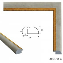 Пластиковый багет E 2613-701-G