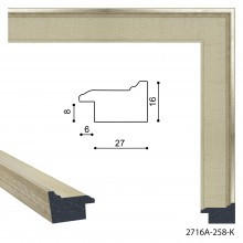 Пластиковый багет E 2716A-258-K