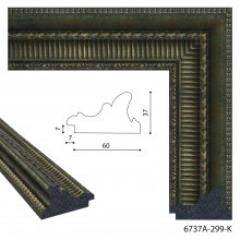 Пластиковый багет E 6737A-299-K MF