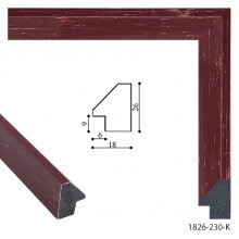 Пластиковый багет E 1826-230-K MF