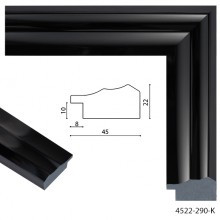 Пластиковый багет E 4522-290-K