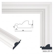 Пластиковый багет E 5826-291-K