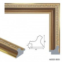 Пластиковый багет E 4035-203/1