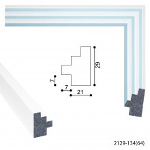 Пластиковый багет E 2129-134(64)