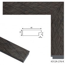 Пластиковый багет E 4312A-276-K MF