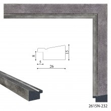 Пластиковый багет E 2615N-232-K MF