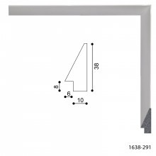 Пластиковый багет E 1638-291-K-SW