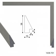 Пластиковый багет E 1638-701