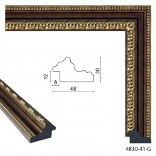 Пластиковый багет E 4830-41-G