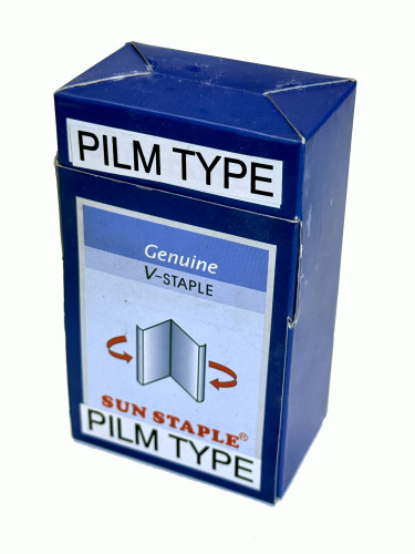 V-образные скобы PILM 12 мм твёрдые для станков Joint 5х5 и Jumbo (3000 шт. / Китай)